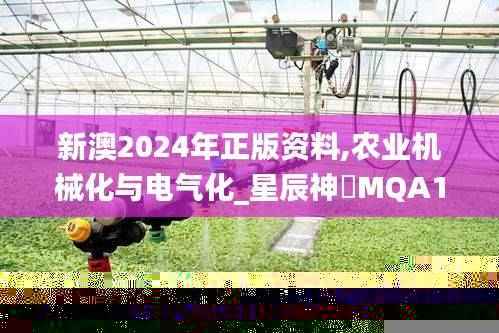 新澳2024年正版资料,农业机械化与电气化_星辰神衹MQA163.04