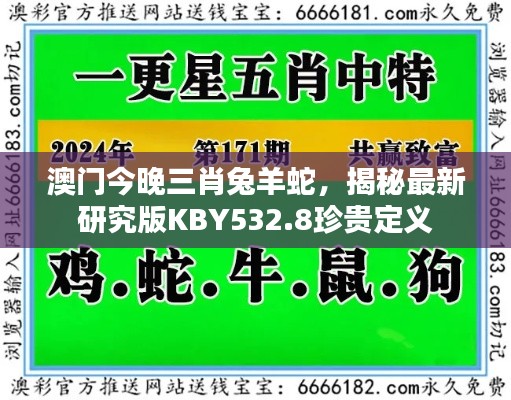 澳门今晚三肖兔羊蛇,揭秘最新研究版KBY532.8珍贵定义