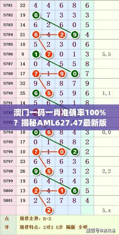 澳门一码一肖准确率100%?揭秘AML627.47最新版答案定义