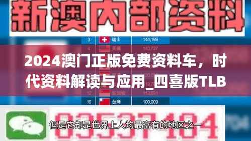 2024澳门正版免费资料车,时代资料解读与应用_四喜版TLB876.97