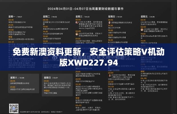 免费新澳资料更新,安全评估策略V机动版XWD227.94