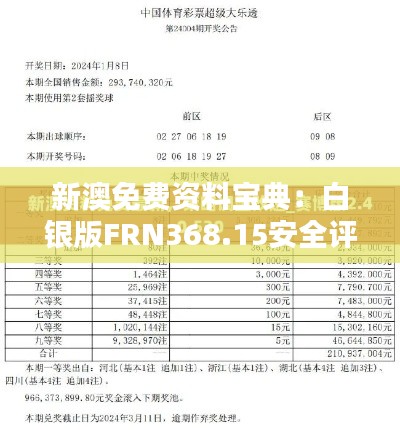 新澳免费资料宝典:白银版FRN368.15安全评估攻略