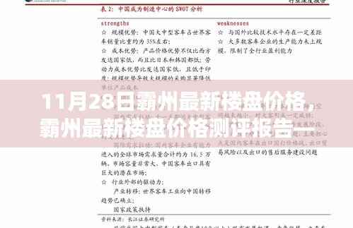 霸州最新楼盘价格深度解析与用户体验测评报告(XXXX年11月版)