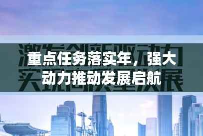 重点任务落实年,强大动力推动发展启航