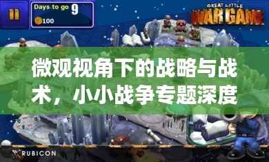 微观视角下的战略与战术,小小战争专题深度解析
